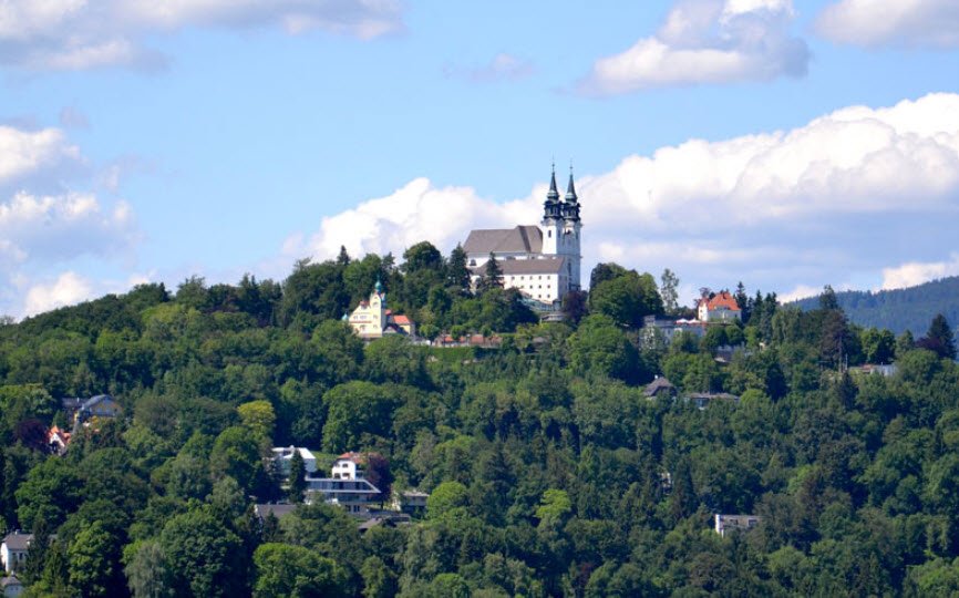 Pöstlingberg Pilgrimage Church &amp; Train, Linz, Upper Austria, Austria